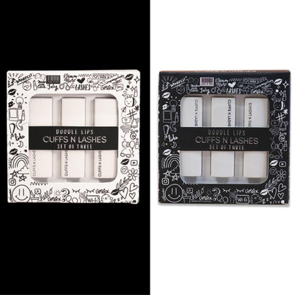 CUFFS N LASHES Doodle Lipstick Set - Set 04 - Distacart
