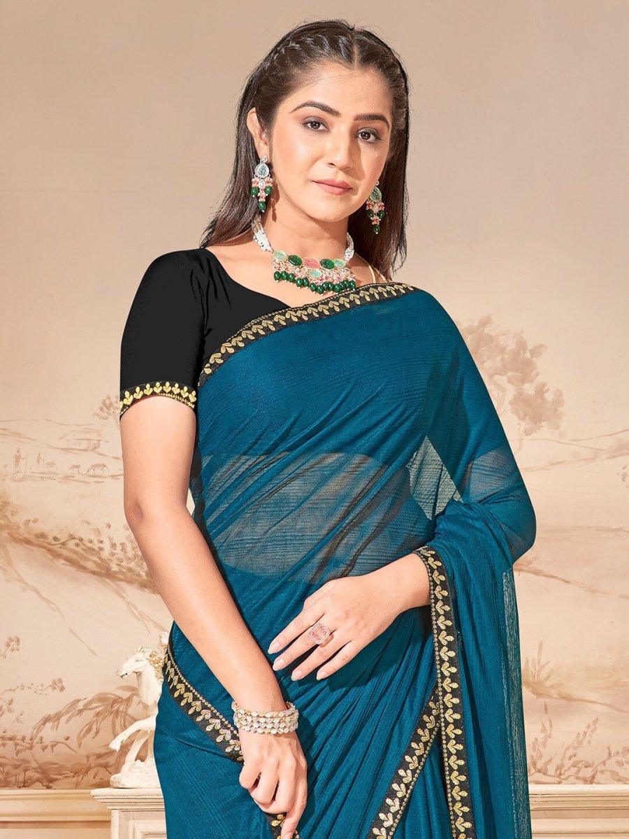 Anouk Zari Saree - Distacart