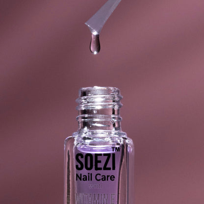 SOEZI Boosted With Vitamin E - Nail Strengthener & Hydrator - Distacart