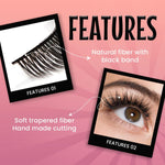 Thumbnail for MARS Cosmetics Highlash False Eyelashes Set - 01 Natural - Distacart