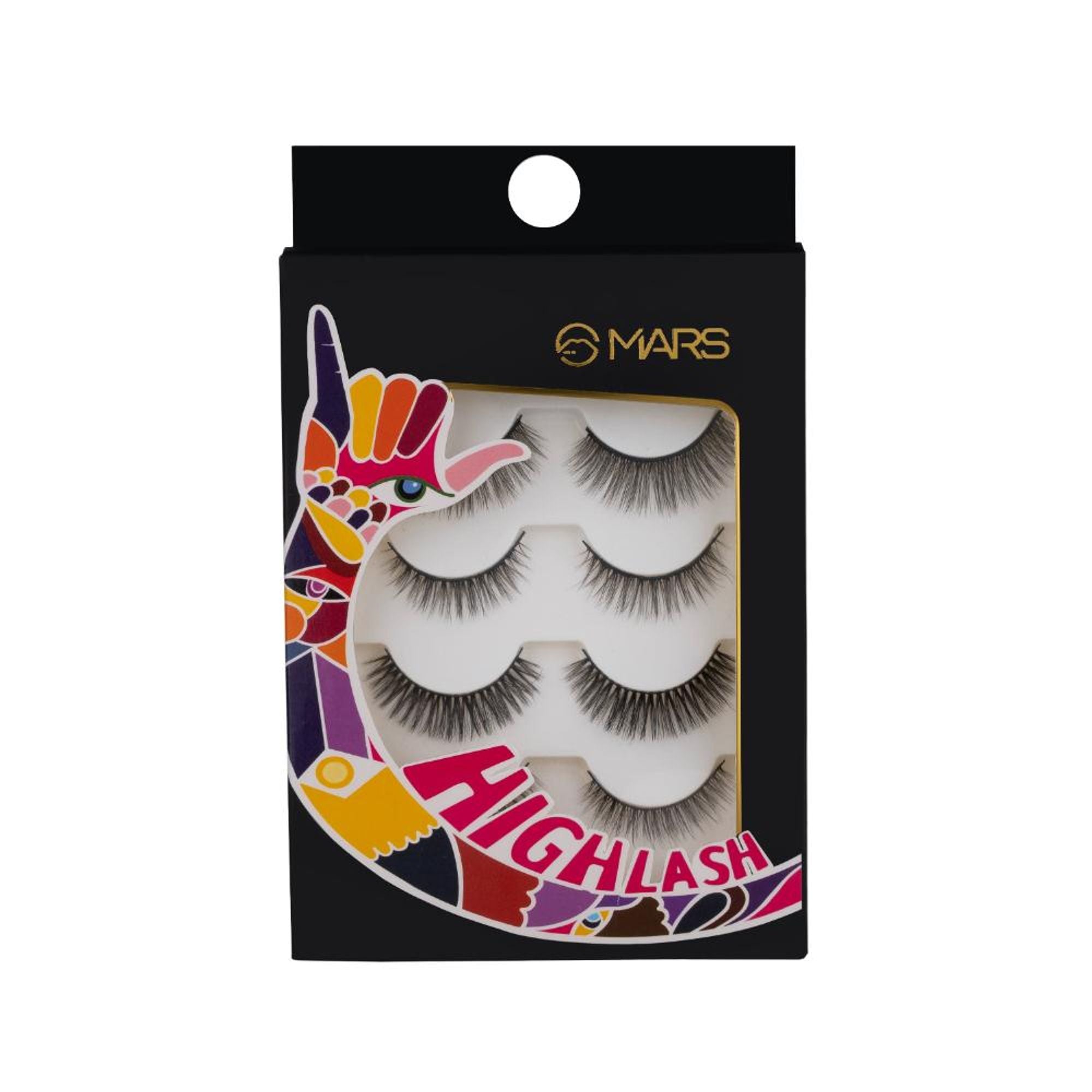 MARS Cosmetics Highlash False Eyelashes Set - 03 Natural Dramatic