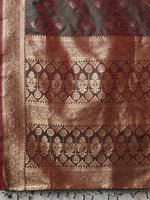Thumbnail for Anouk Woven Design Zari Banarasi Saree - Distacart
