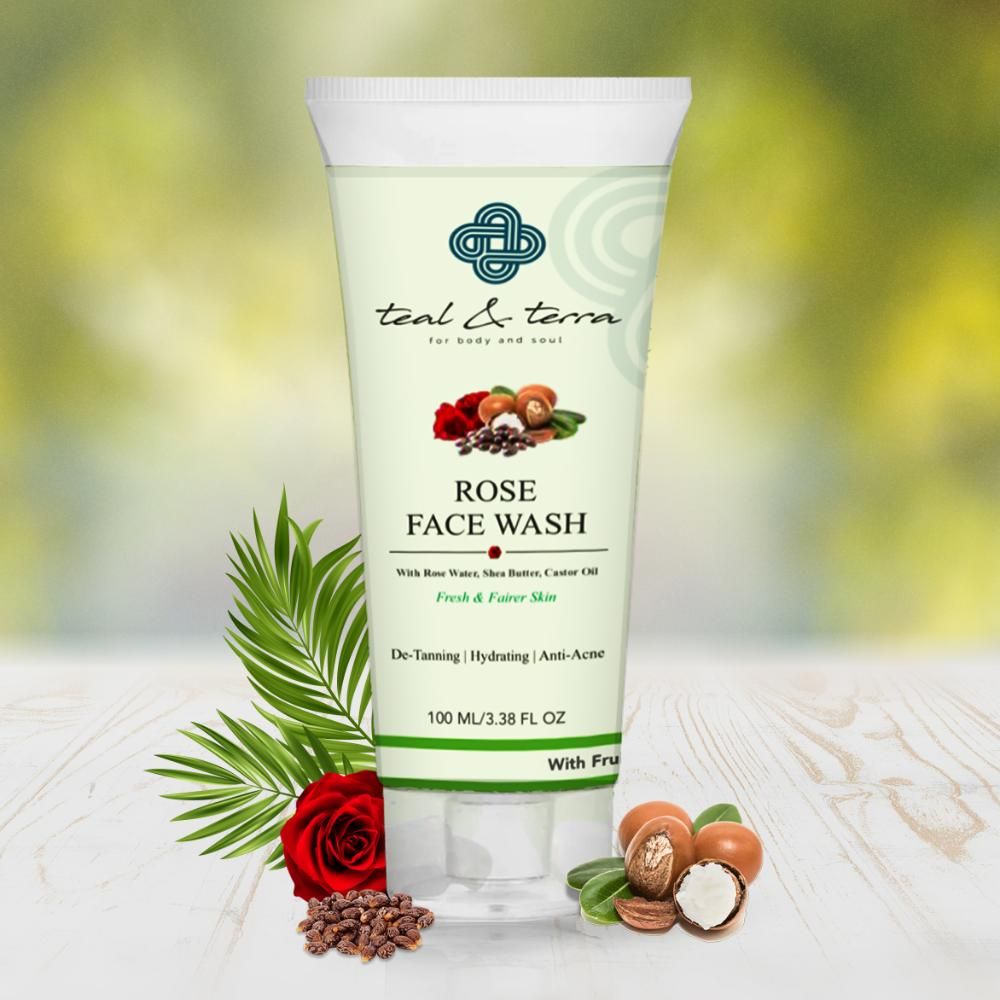 Teal and Terra Rose Face Wash - Dista