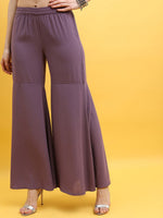 Thumbnail for Vishudh Ethnic Motifs Printed Empire Kurta with Sharara & Dupatta