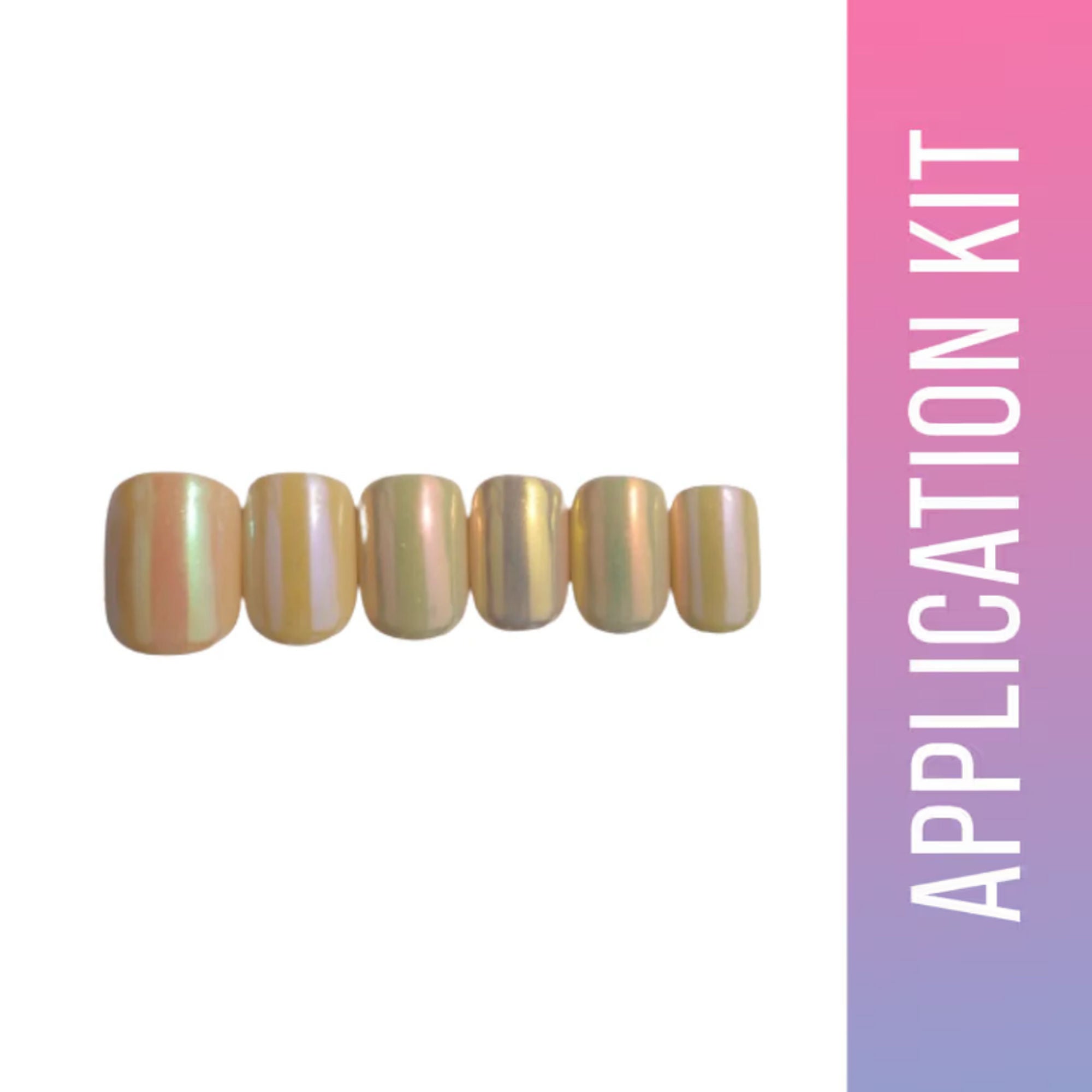 SOEZI Pearl Essence Reusable Press On Nails - Application Kit