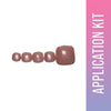 SOEZI Pastel Base Toezi Reusable Press On Nails - Application Kit