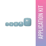 Thumbnail for SOEZI Oceans Whisper Toezi Reusable Press On Nails - Application Kit