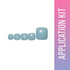 SOEZI Oceans Whisper Toezi Reusable Press On Nails - Application Kit