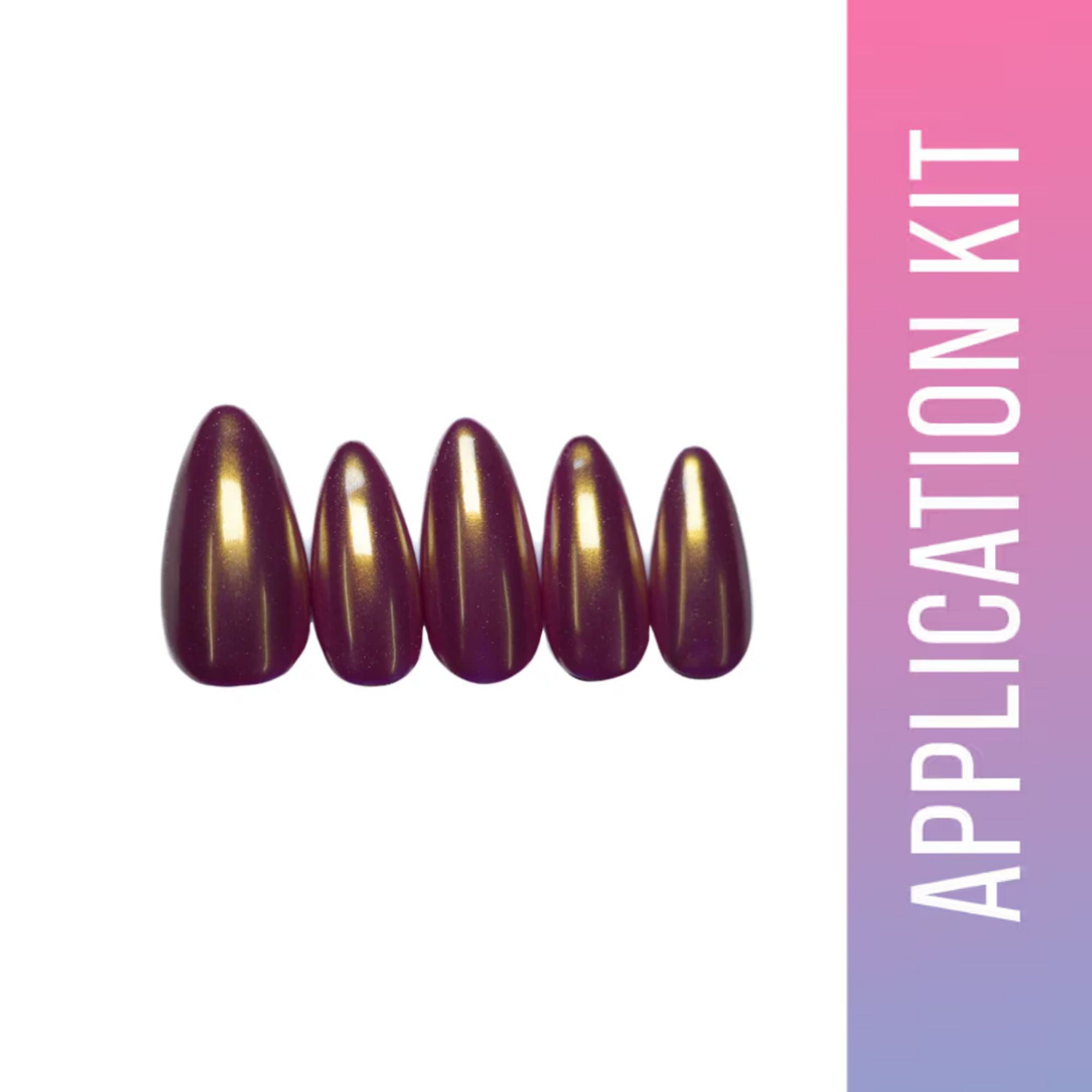 SOEZI Bloody Who Reusable Press On Nails - Application Kit