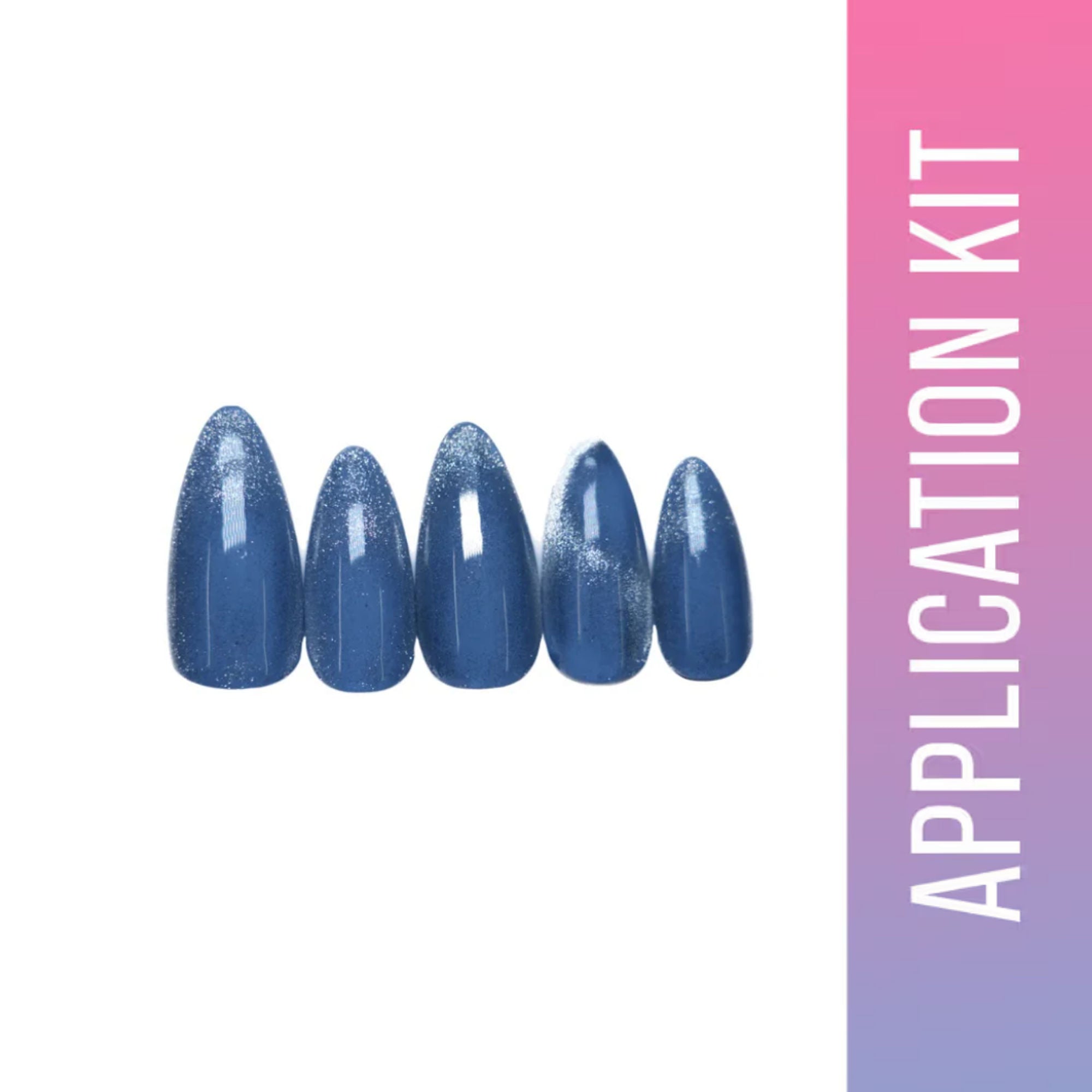SOEZI Snake Eyes Reusable Press On Nails - Application Kit