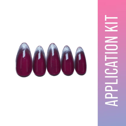SOEZI Fluff Piece Reusable Press On Nails - Application Kit