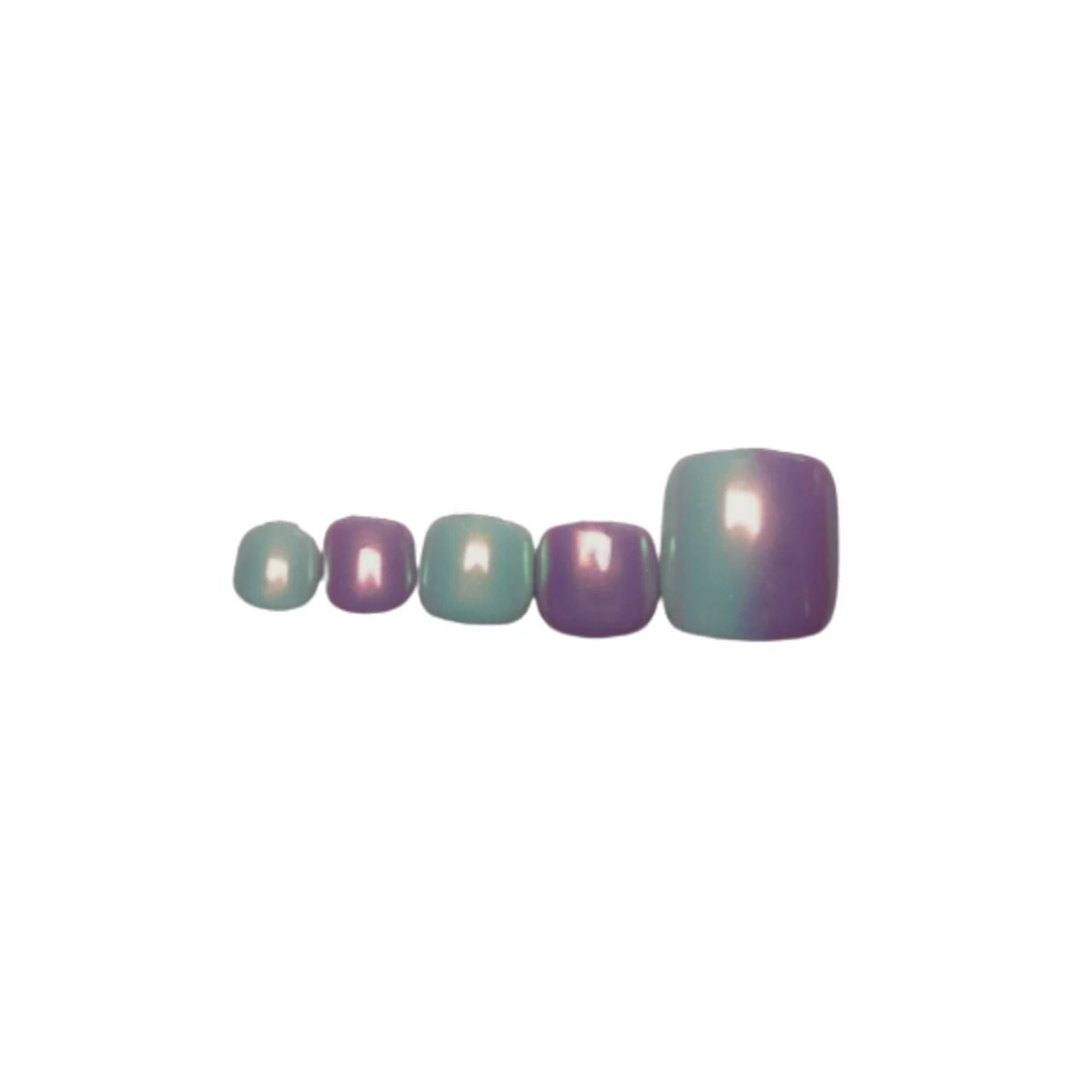 SOEZI Aurora Dreams Toezi Reusable Press On Nails - Ready To Wear Kit - Distacart