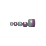 Thumbnail for SOEZI Aurora Dreams Toezi Reusable Press On Nails - Ready To Wear Kit - Distacart