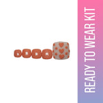 Thumbnail for SOEZI Peachy Fuzz Toezi Reusable Press On Nails - Ready To Wear Kit