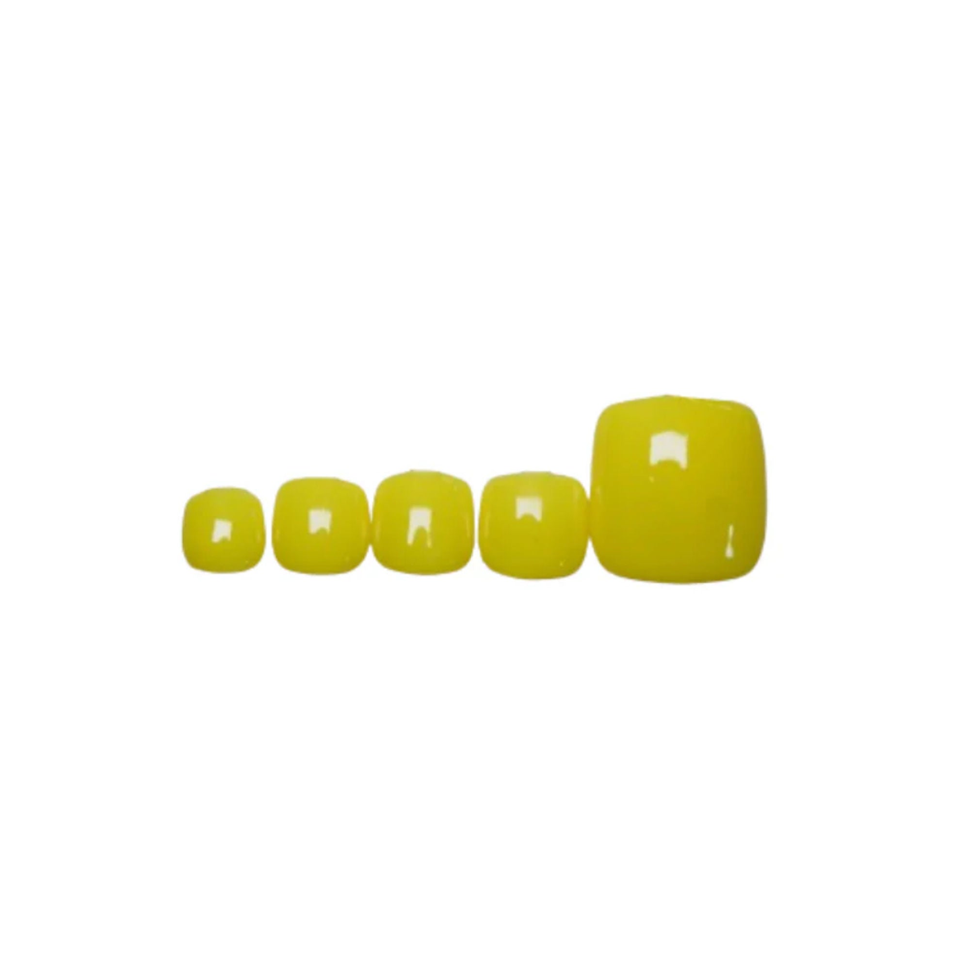 SOEZI Neon Blast Toezi Reusable Press On Nails - Ready To Wear Kit - Distacart