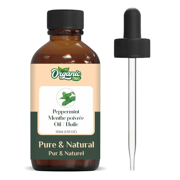 Organic Zing Peppermint Aroma & Diffuser Oil for Festive Season
