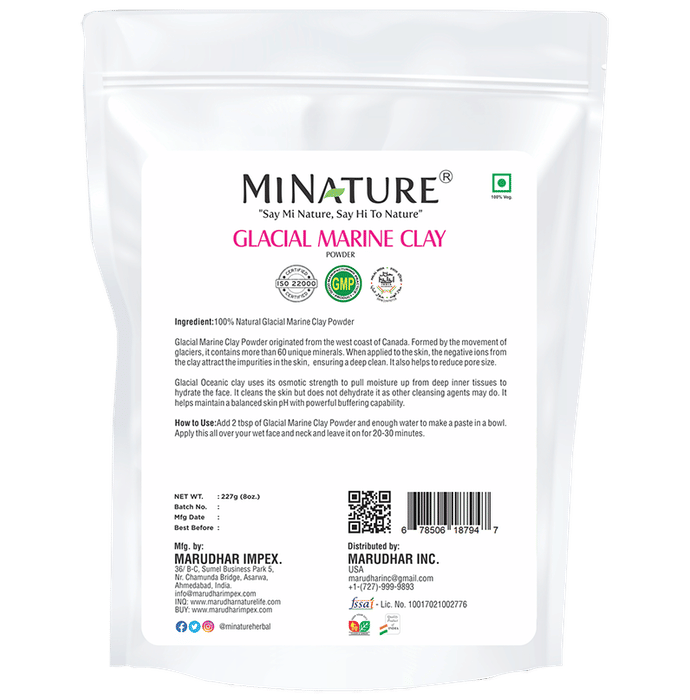 Minature Glacial Marine Clay Powder