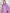 Vishudh Purple Floral Printed Regular Kurta with Trousers & With Dupatta