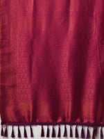 Thumbnail for Anouk Woven Design Zari Kanjeevaram Saree - Distacart