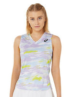 Thumbnail for ASICS Match Graphic SS Printed V-Neck T-Shirt - Distacart
