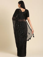 Thumbnail for Anouk Abstract Embroidered Sequinned Saree - Distacart