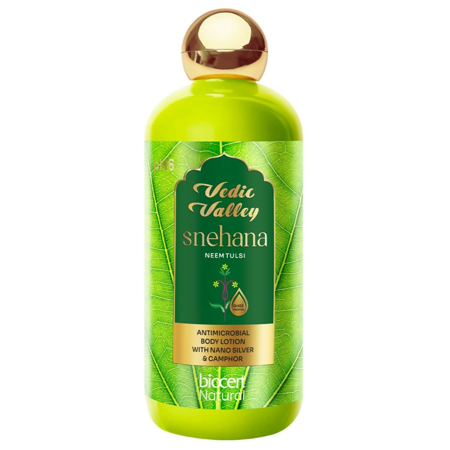 Vedic Valley Neem Tulsi Body Lotion for Women & Men - Distacart