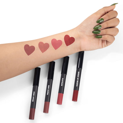 PAC Studio Xoxo Lip Crayon Kit - Head Over Heels - Distacart