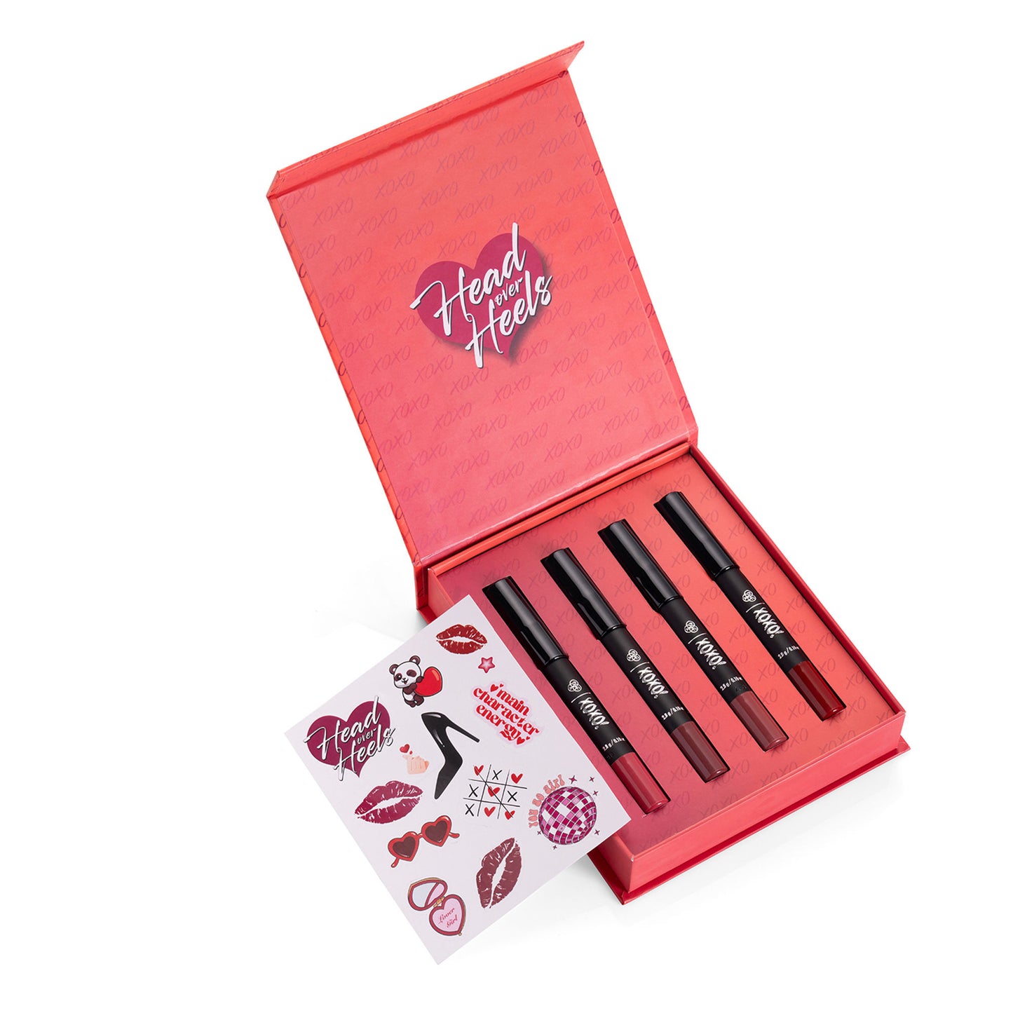 PAC Studio Xoxo Lip Crayon Kit - Head Over Heels - Distacart