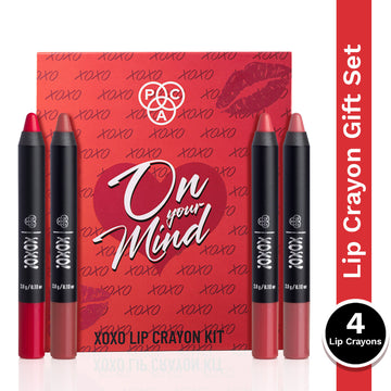 PAC Xoxo Lip Crayon Kit - On Your Mind