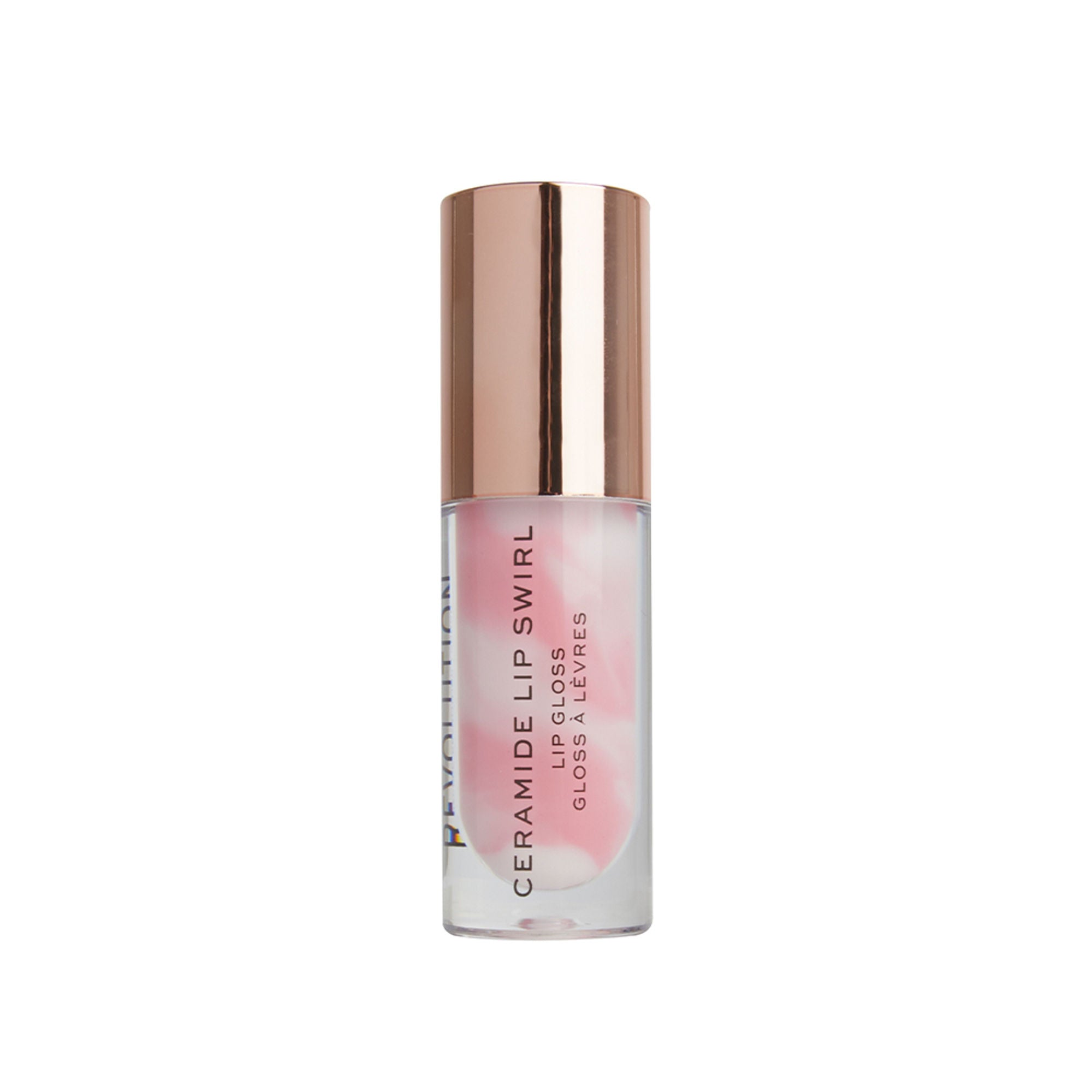 Makeup Revolution Ceramide Swirl Lip - Gloss Clear - Distacart