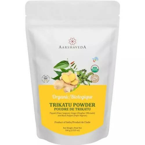 Aarshaveda Organic Trikatu Powder - Distacart