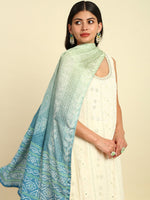 Thumbnail for Soch Floral Embroidered Regular Sequinned Kurta with Sharara & Dupatta - Distacart