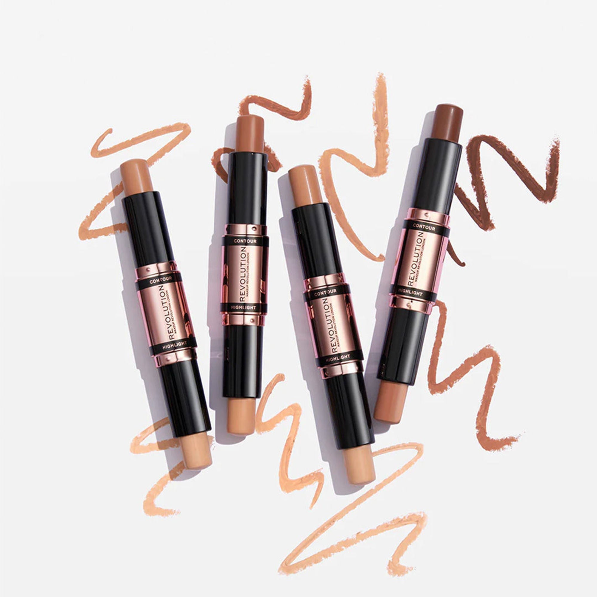 Makeup Revolution Fast Base Contour Stick - Medium - Distacart
