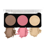 Thumbnail for Swiss Beauty Cheek-A-Boo 3 In One Blushe Contour And Highlighter - 3