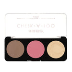 Thumbnail for Swiss Beauty Cheek-A-Boo 3 In One Blushe Contour And Highlighter - 3 - Distacart