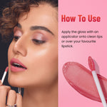 Thumbnail for Swiss Beauty Shine & Plump Lipgloss - 4 Pretty Pink - Distacart