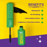 Thumbnail for Swiss Beauty CRAZE Duo Mascara Volumizes and Lengthens Lashes With Non- Flaking Finish - Black - Distacart