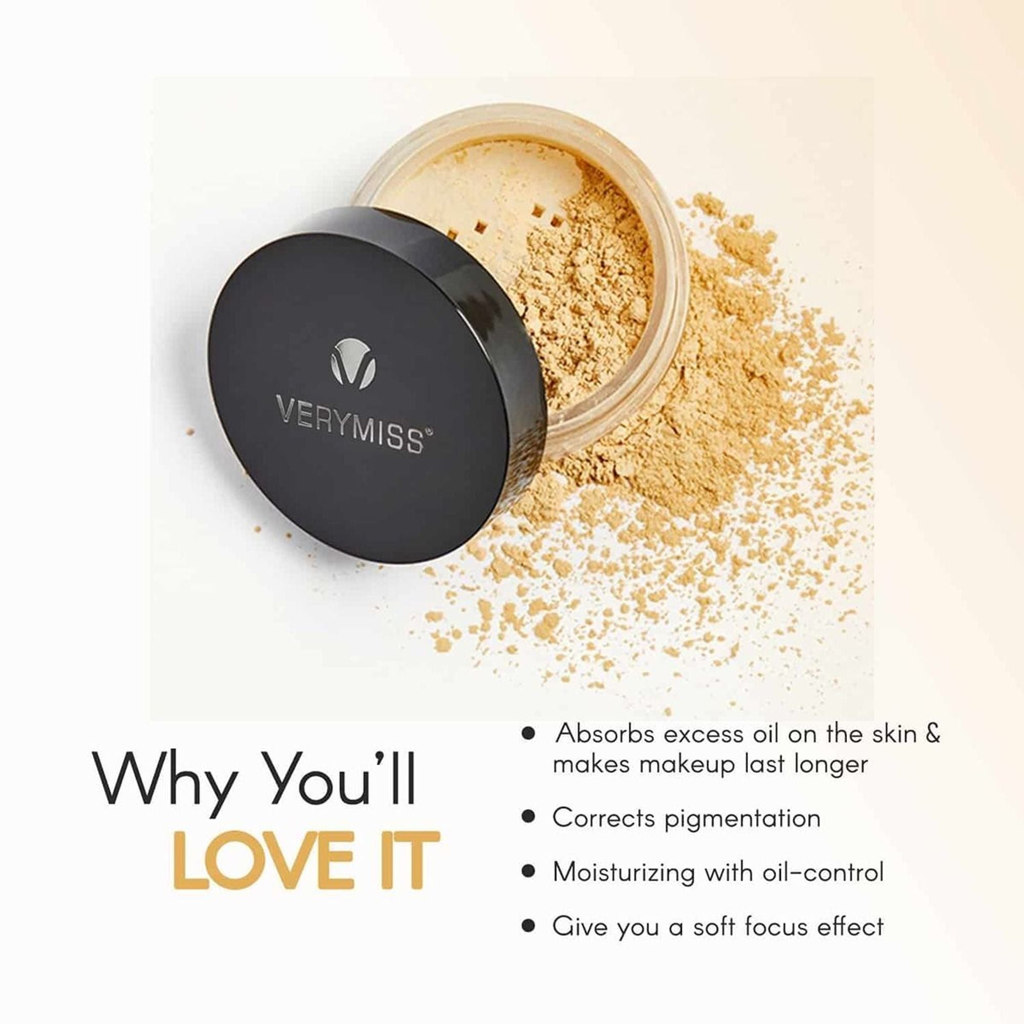 VERYMISS 8 To 8 Weightless Super Stay Banana Powder - 1 - Distacart