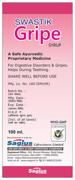 Thumbnail for Sagius Swastik Gripe Syrup