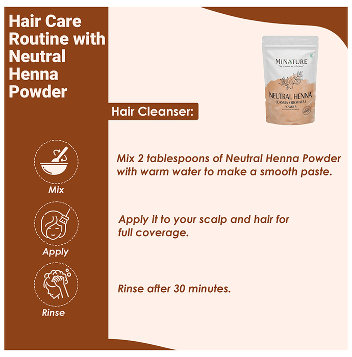 Minature Neutral Henna Powder