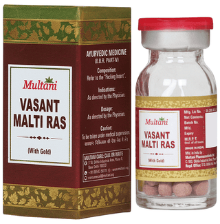 Multani Vasant Malati Ras with Gold Tablet