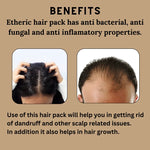 Thumbnail for Etheric Anti-Dandruff Herbal Hair Pack – Hair Fall Control & Scalp Care - Dista