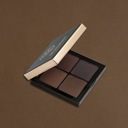 PAC Studio Spotlight Eyebrow Palette X4 - Longlasting Micro Fine Powder Formula, Pigmented Natural Shades - Distacart