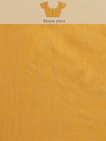 Thumbnail for Anouk Mustard Embellished Sequinned Net Saree - Distacart