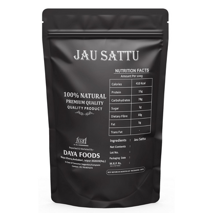 Farm & Farmers Organic Jau Sattu Flour - Distacart