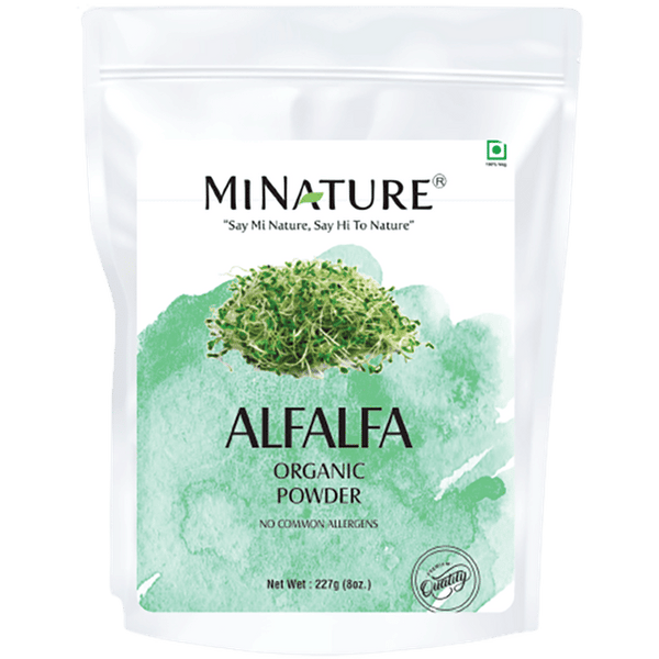 Minature Alfalfa Organic Powder