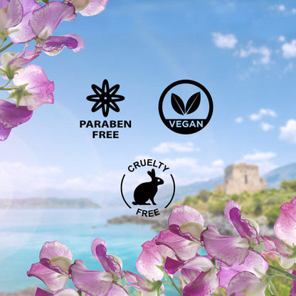 Wanderlust Shower Gels - Sicilian Sweet Pea - Distacart