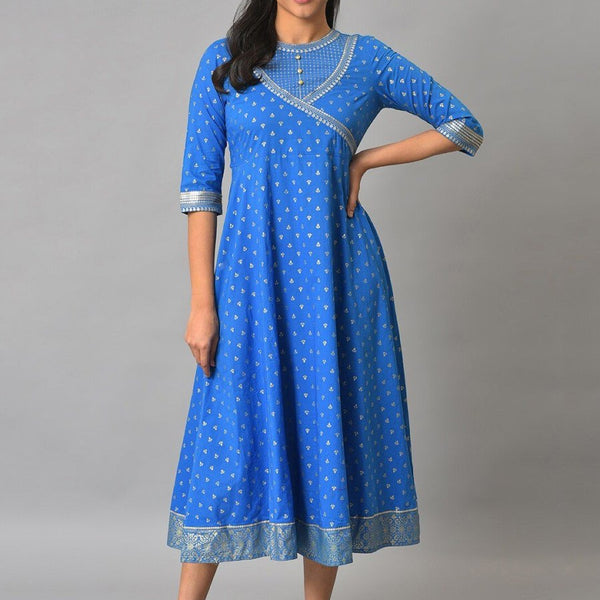 AURELIA A-Line Midi Dress - Distacart