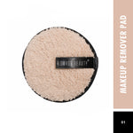 Thumbnail for Swiss Beauty Soft & Gentle Cleansing Reusable Makeup Remover Pad - 8904409713191_cream - Distacart