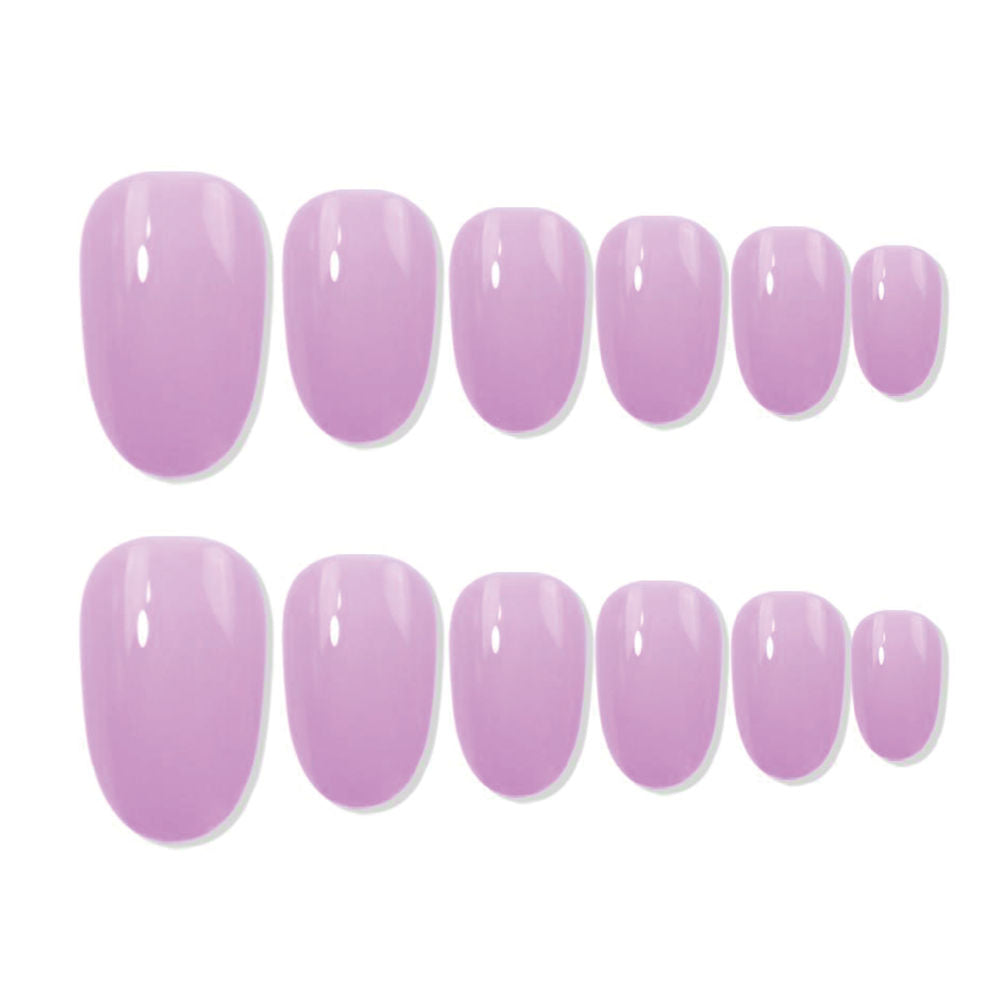 shills professional reusable press on nails oval spn547
